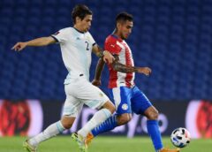 Com gol anulado pelo VAR, Argentina empata com Paraguai