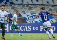 Em jogo de seis gols, Cruzeiro e Guarani empatam no Mineirão