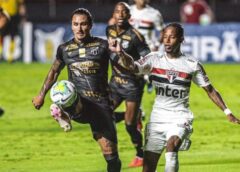 São Paulo e Ceará balançam a rede nos acréscimos e ficam no empate