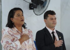 LAGOA DO PIAUÍ – PI : CÂMARA MUNICIPAL REALIZA 1ª SOLENE 2025 E PREFEITA CAMILA BARBOSA FAZ LEITURA DA MENSAGEM ANUAL.