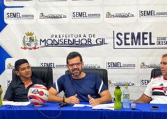 MONSENHOR GIL – PI: PREFEITO EVANDRO ABREU SE REÚNE COM DESPORTISTAS SOBRE O CAMPEONATO DA COMUNIDADE CANAFISTULA