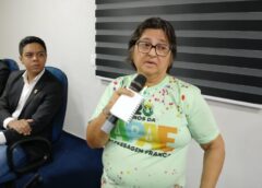 VITÓRIA RÉGIA, PRESIDENTE DA APAE DE PASSAGEM FRANCA-PI SOLICITA AJUDA A CÂMARA DE VEREADORES PARA COBRAR REPASSE DO FUNDEB JUNTO AO PODER EXECUTIVO MUNICIPAL