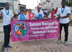 Apae de Passagem Franca realiza caminhada na Semana Nacional da pessoa com deficiência intelectual