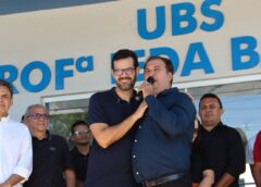 Monsenhor Gil – PI: Vereador Clefferson Batista, participa de Inauguração juntamente com prefeito Evandro Abreu na comunidade Canafístula