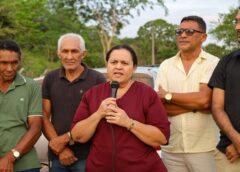 Monsenhor Gil – PI: Deputada Elisângela Moura participa de entrega de calçamentos das Comunidades Laranjo e Sapucaia.