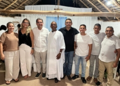 Vereadores participam do Tríduo de Nossa Senhora de Fátima na localidade Mutum